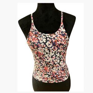 Old Navy Active Powersoft Floral Sports Top Size Small EUC